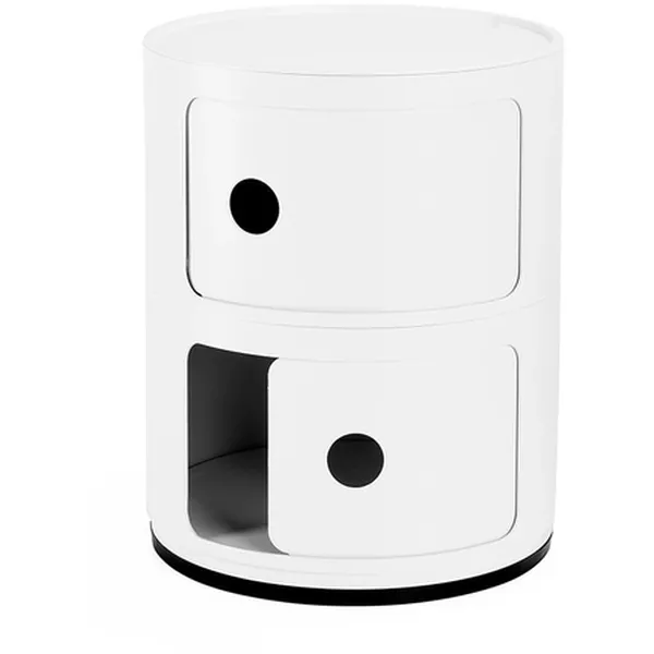 Componibili Recycled Storage 2 Compartments Förvaring Med 2 Fack Vit
