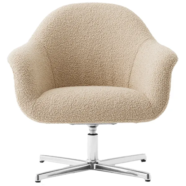 Harbour Loungestol Med Dreiefot Baena 15 / Aluminium