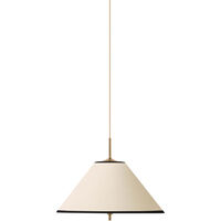 Iris 25 Pendel Creme / Sort