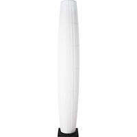 Colonne Golvlampa Vit / Svart Marmor