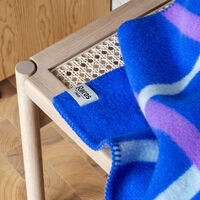 Knut Plaid 135x200 cm Cobolt Blue