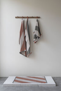 Diagonal Håndkle 40x55 cm 2-pk Brick
