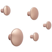 Dots Kroker Metall 5-pk Rose