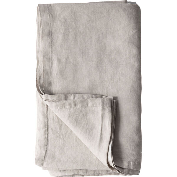 Linen Lakan 270x270 cm Varmgrå