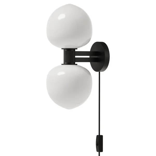 MEMOIR 120 II Vägglampa Svart