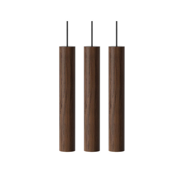 Chimes Taklampe 3 Mørk Eik