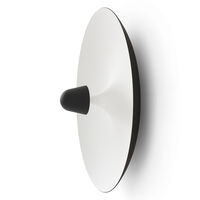 Kantarell Vägglampa / Taklampa Ø55 cm Svart