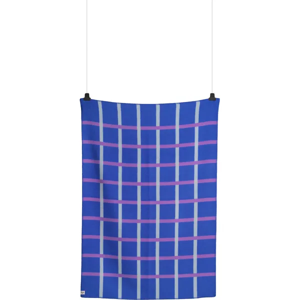 Knut Plaid 135x200 cm Cobolt Blue
