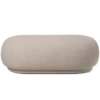 Rico Ottoman Boucle Puff Sand
