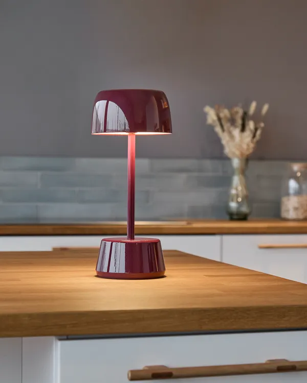 Dexter Bordlampe Dark Cherry
