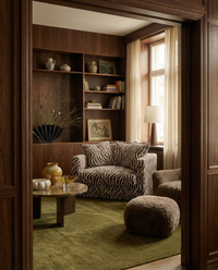 Stopning Til Le Grand Air Love Seat Chenille Zebra