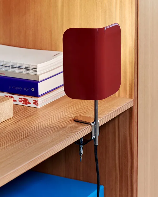 Apex Klipsilamppu Maroon Red
