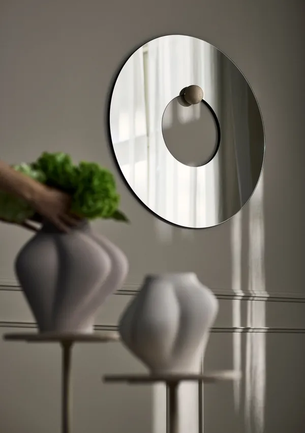 AYTM SALTARE Vase Ø138 Lys Taupe