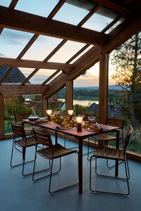 Swiing Bordslampa Portabel Black Cherry