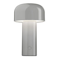 Bellhop Bordslampa Portabel Grå