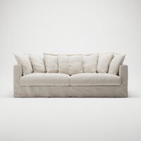 Le Grand Air 3-Personers Sofa Hør Creamy White
