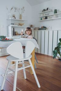Mouse Juniorstol (3–9 år) Hvit Ask
