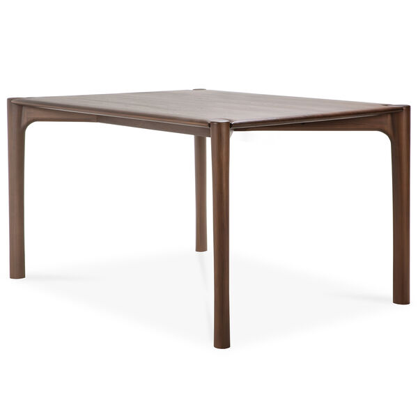 PI Spisebord Mørkbeiset Teak 80x140 cm