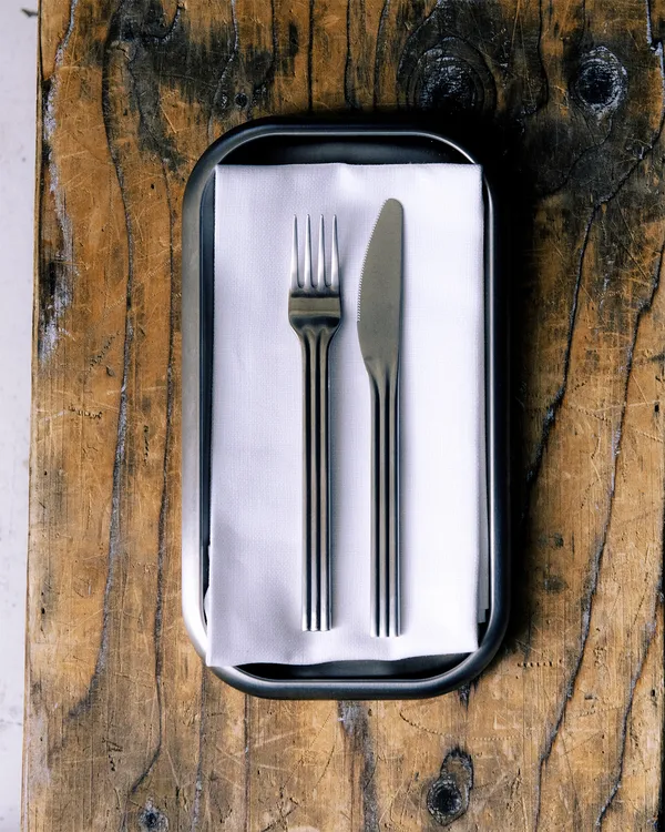 Canteen Kniv 4-pk Børstet Sølv