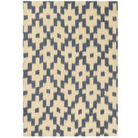 Ikat Viskestykke 50x70 cm Ink Blue / Off-