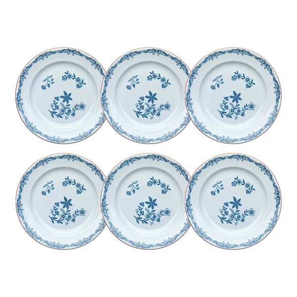 Ostindia Tallerken 27 cm 6-pak