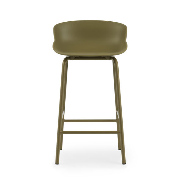 Hyg Barstol Stål Olive