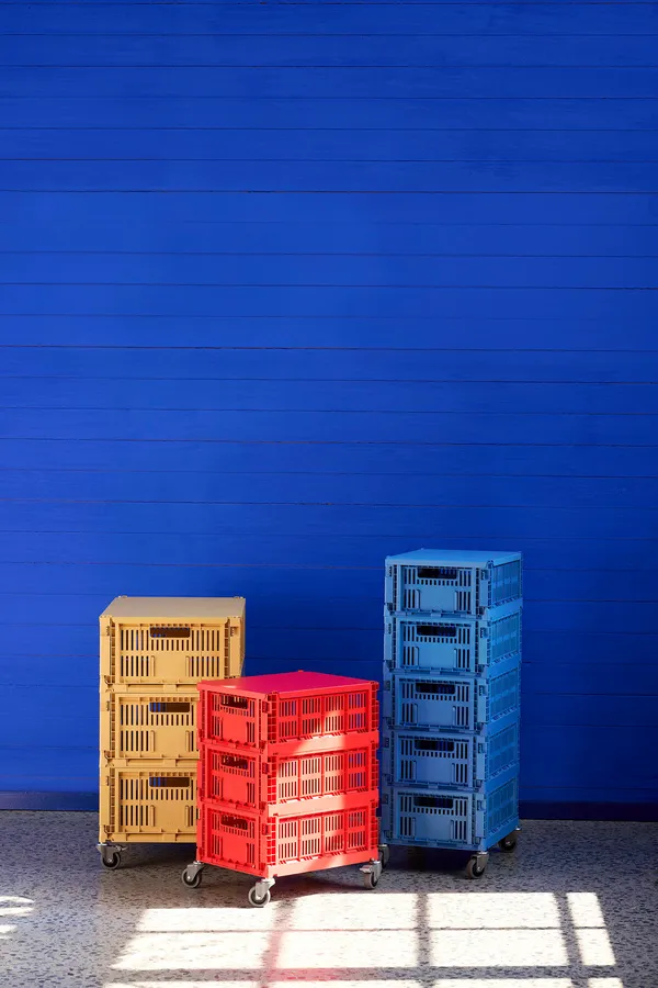 Colour Crate Kansi Laatikolle M Electric Blue