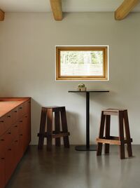 Let Barstol 75 cm Mørkmalt Ask