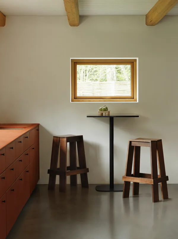 Let Barstol 75 cm Mørkmalt Ask