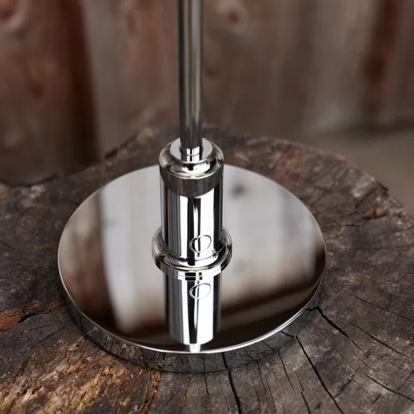 PH 2/1 Bordslampa Portabel Krompläterad
