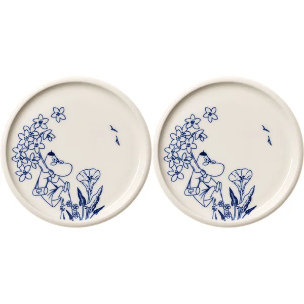 Moomin Minitallrik 12 cm 2-pack Haru