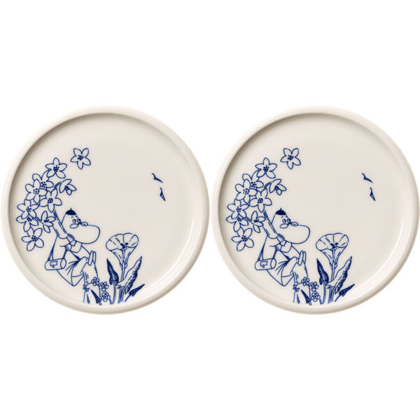 Moomin Minitallrik 12 cm 2-pack Haru