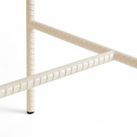 Rebar Sofabord 100x104 cm Alabaster