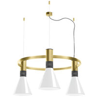Cono Pendel Ø78 Satin Gold