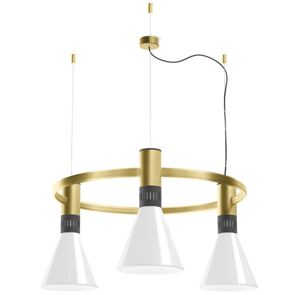 Cono Riippuvalaisin Ø78 Satin Gold