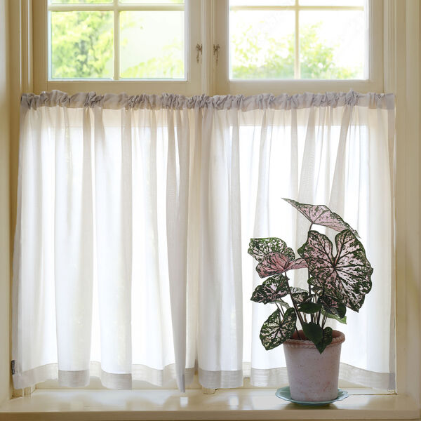 Grace Café Curtain Double Width 290x85 cm Sandnature