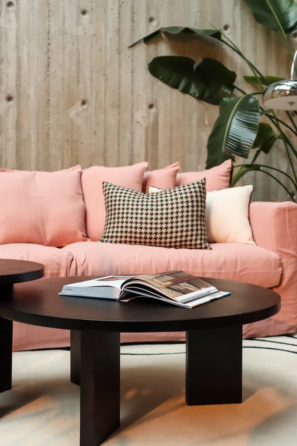 Stopning Til Le Grand Air 3-seter Sofa Lin Tender Blush