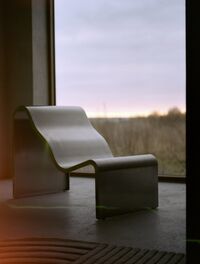 Dream View Bænk 60 cm Børstet Stål