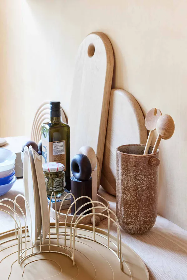 Saga Vase Vas Brun