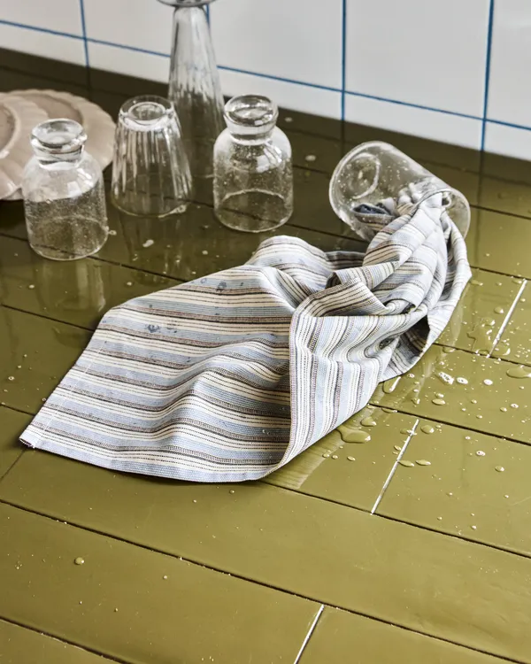 Cook Kökshandduk 55x75 cm 4-pack Blå/Sand