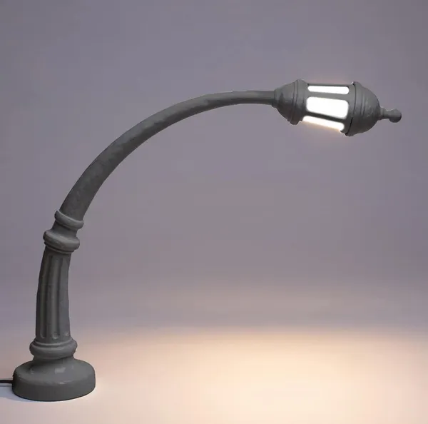Street Lamp Bordslampa Grå