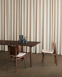 Oku Dining Table 95x200 cm Dark Smoke