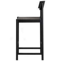 Rod Barstol 65 cm Sortbeiset Ask