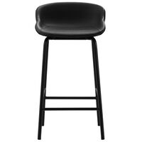 Hyg Barstol 65 cm Sort Læder / Sort