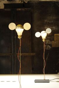 I Ricchi Poveri Toto Bordlampe Hvid