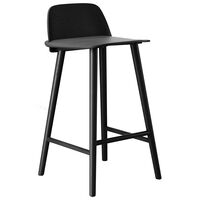 Nerd Barstol 65 cm Sort