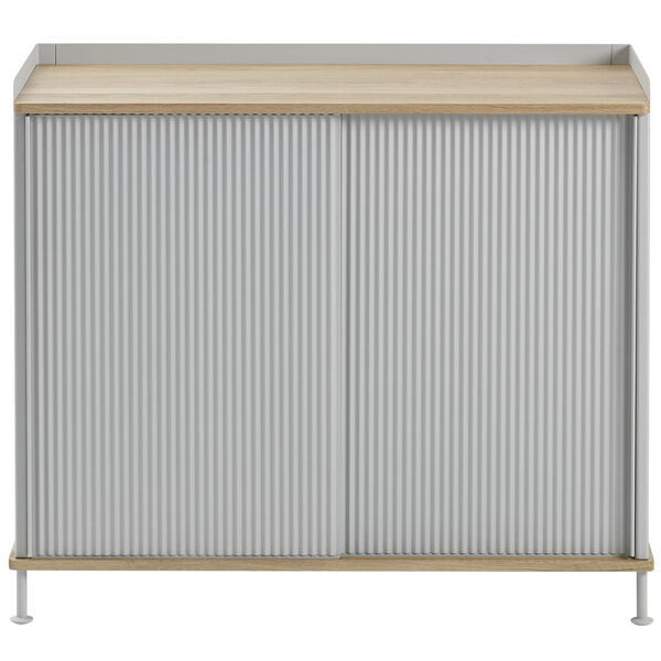 Enfold Skænk 45x100 cm Olieret Eg / Grå