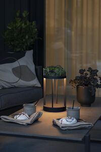Chieti Bordlampe Bærbar Sort