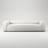 Grand 3-Sitssoffa Minetyg Moon White
