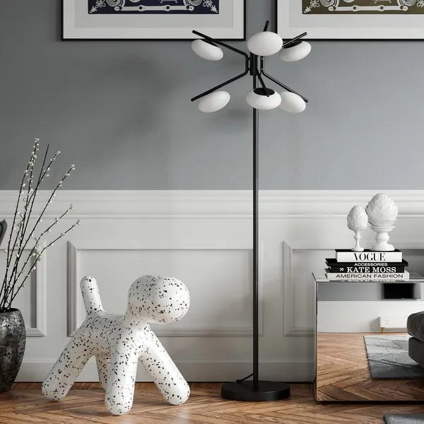 Imperia Golvlampa Mattsvart